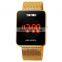 Fashion Skmei 1900 LED Display Digital Stainless Steel Mesh Band Watch for Men
