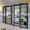 Malaysia heat Insulation patio aluminum frame entrance folding door