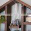 Custom handmade wood haxagon shelf honeycomb geometric wall mounted floating shelves