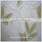 leaves pattern embroidered net fabric