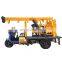 Agricultural tricycle carries water well drilling rig for hot selling