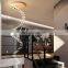 Modern Minimalist Aisle Restaurant Pendant Lights Household Rotating Luxury Long Staircase Chandeliers