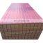 High Glossy 17mm slatwall mdf slotted plywood slat wall panel