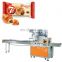 Automatic Wafer Biscuits Cake Candy Chocolate Bar Pillow Type Packaging Machine Nitrogen Horizontal Croissant Wrapping Machine