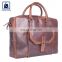 30 X 39 X 8 Cm Custom Size Cotton Lining Genuine Leather Briefcase Office Laptop Bag for Men at Competitive Price
