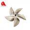 5 blade propeller marine boat propeller