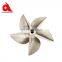 Marine balancing fishing long shaft propeller