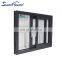 Superhouse 8-ft Sliding Glass Door Florida Miami-Dade County Approved NFRC Hurricane Impact Resistant Impact Sliding Glass Door