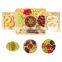 Bamboo Cheese Board 100% Organic Wood Serving Tray Charcuterie Board And Knife Set Ceramic Plates