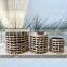 Multiuse Water Hyacinth Basket Planter Plant Holder Basket Handwoven Natural Basket Cheap Wholesale