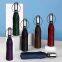 Autumn chrysanthemum black glue sunscreen folding umbrella popular in summer
