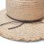 Summer Lafite Woven Round Top Raglan Shade Straw Hat Beach Vacation Fashion Casual Hat