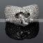 Love Lock Design All Cubic Zirconia Ramadan Jewelry Top Quality Luxury Wedding Ring