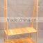 2-tier new design display bamboo garment rack