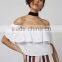 Off-The-Shoulder Bardot Cotton Blouse