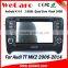 Newest Android 4.4.4 navigation system in dash for audi tt androdi car dvd android 1080p 2006-2014