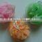 Double color mesh sponge bath sponge shower puff