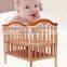 Luxury wood baby cot