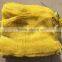 yellow 45x75cm 27g raschel mesh sack for carrot