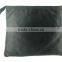 Costom Printed leather Black zipped clutch bag with pictures