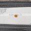 High density memory foam vacuum compressing double pillow top spring mattress