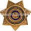 High Quality Metal Souvenir Official Custom Sheriff Badge