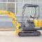 1.8ton cheap mini hydraulic excavator/mini digger/2.2ton hydraulic excavator