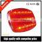 Red/Amber LED Side Marker Light Clearance Caravan Truck Trailer Warning Lamp (Amber)