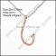 wholesale 18k gold anchor pendant necklaces                        
                                                                                Supplier's Choice