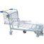 Hot Sale Warehouse Grocery Cart Heavy Duty Storage Cart Cargo Trolley Cart