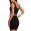 color combination dress brazilian party dresses modern kebaya dress color block evening dress short black beaded applique dress                        
                                                Quality Choice