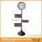 Indoor floor standing two face clock with LED light