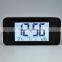 digital iphone clock, smart light calendar clock, LCD iphone shape clock