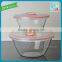 2016 hot-sale round microwave glass crisper