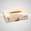 2015 newest rectangle white porcelain tissue box