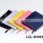 LCL -B1404242 raw cut bi color pvc semi pu cluth envelope cosmetic bag doument holder mini pad pouch