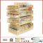 Wooden display rack for specialty stores