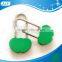 AJF love heart lock long hook padlock