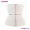 FeelinGirl Hook And Zipper Rubber Latex Waist Trainer Sexy Waist Training Corsets Waist Cincher Corset Tops Body Slimming Shaper