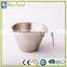 Milk jug etching calibration stainless steel 250ml custom stainless steel measuring cups