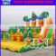 TOP quality inflatable dry slide, clown theme inflatable slide for kids