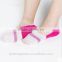 Colorful adult women girls invisible anti slip shoe liner socks