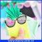 Pineapple silicone mobile phone case ,cute silicone case for iphone5