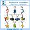 Customized Dolphin Keyring For Promotion