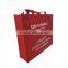 High quality clear wholesale custom durable promotional shopping bag ,non woven promotional bag