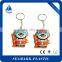 2016 cheap custom molded plastic rubber keyring bottle opener for advertising