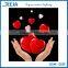 battery operated remote controlled led heart shape light for wedding centerpiece decoration