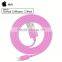 MFi certification 3ft 8pin round data cable for i5