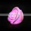 spinning decorative rose led light violet