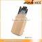 China Supplier Low Price Stainless Steel Knife Set With Wood Block